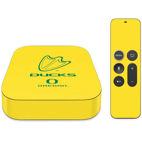 University of Oregon Ducks Logo Apple TV Skin